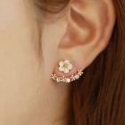 Flower Cuff Earrings